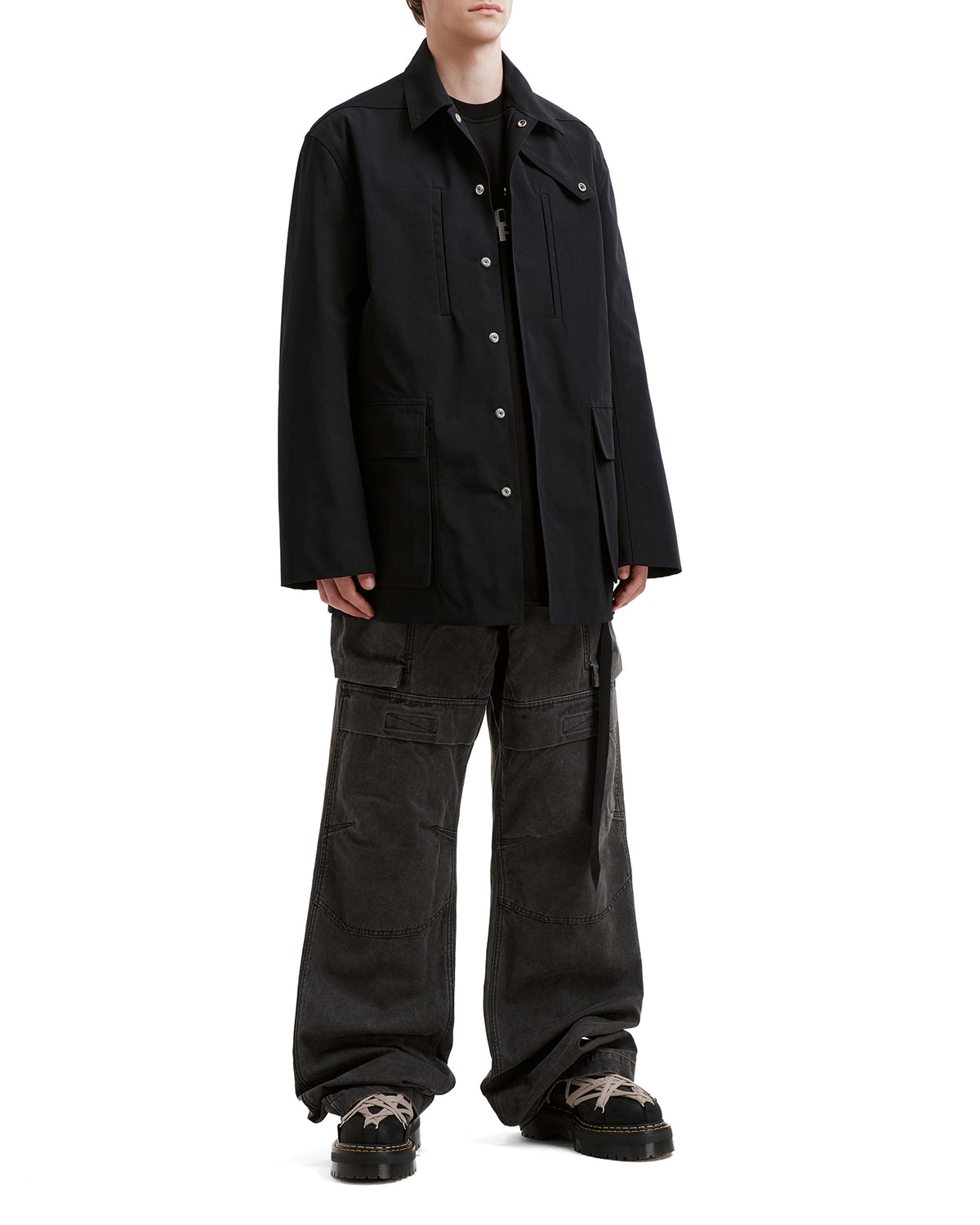 Stand collar jacket