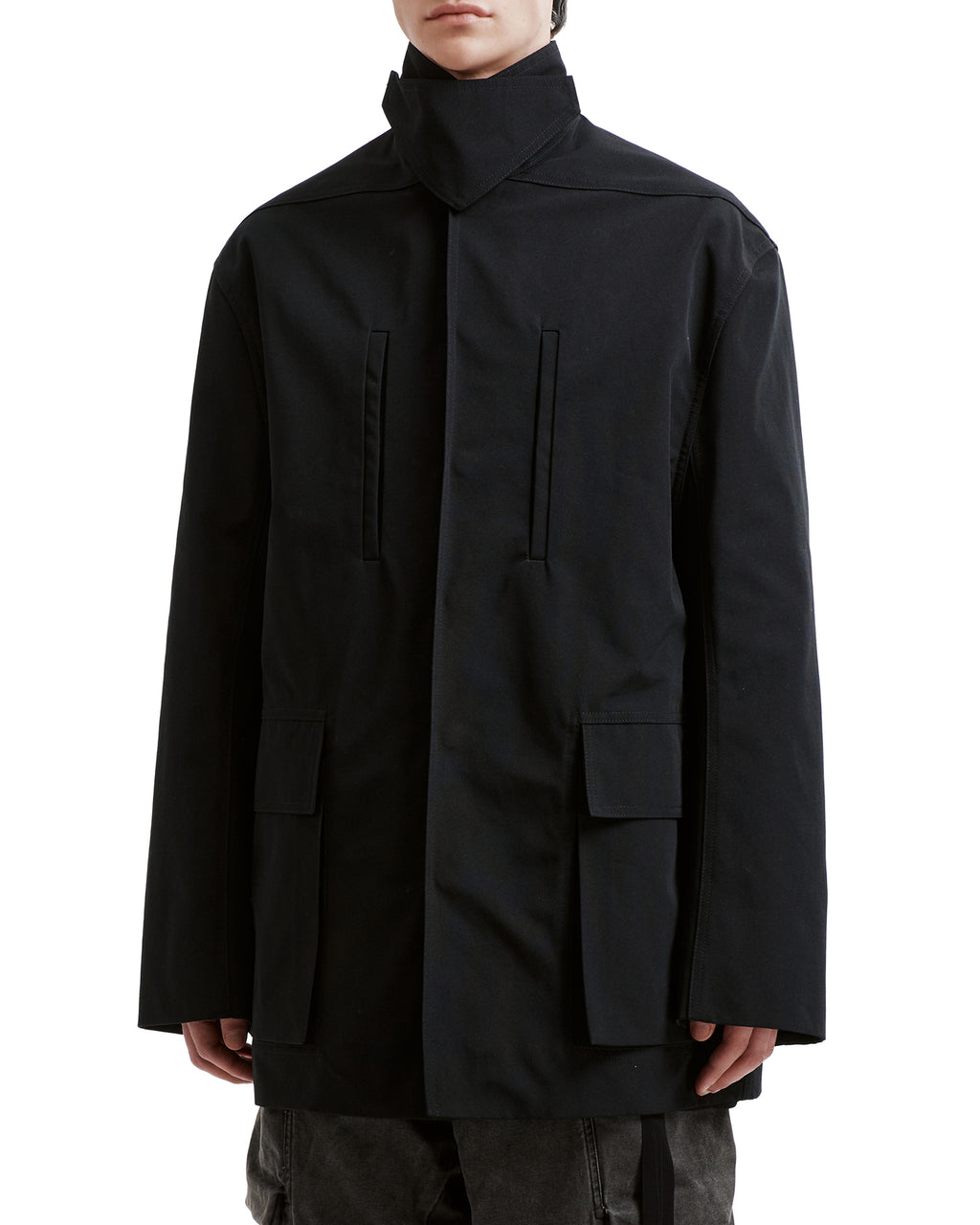 Stand collar jacket