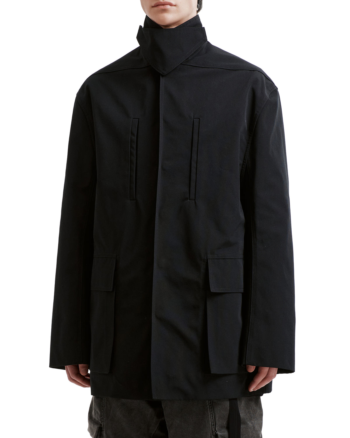 Stand collar jacket
