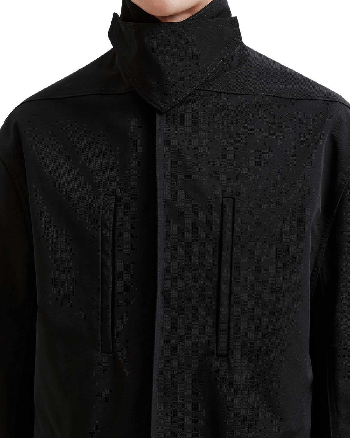 Stand collar jacket