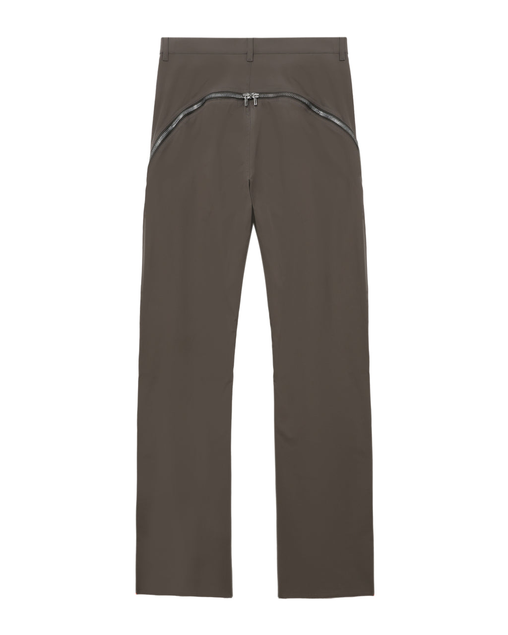Zip-detailed pants