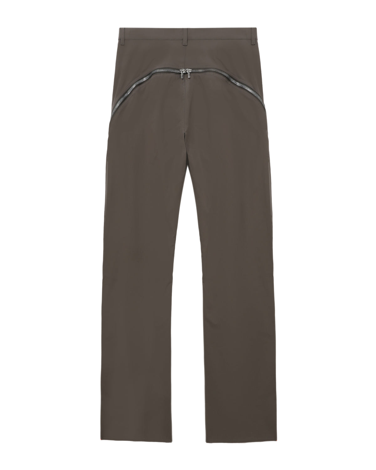 Zip-detailed pants