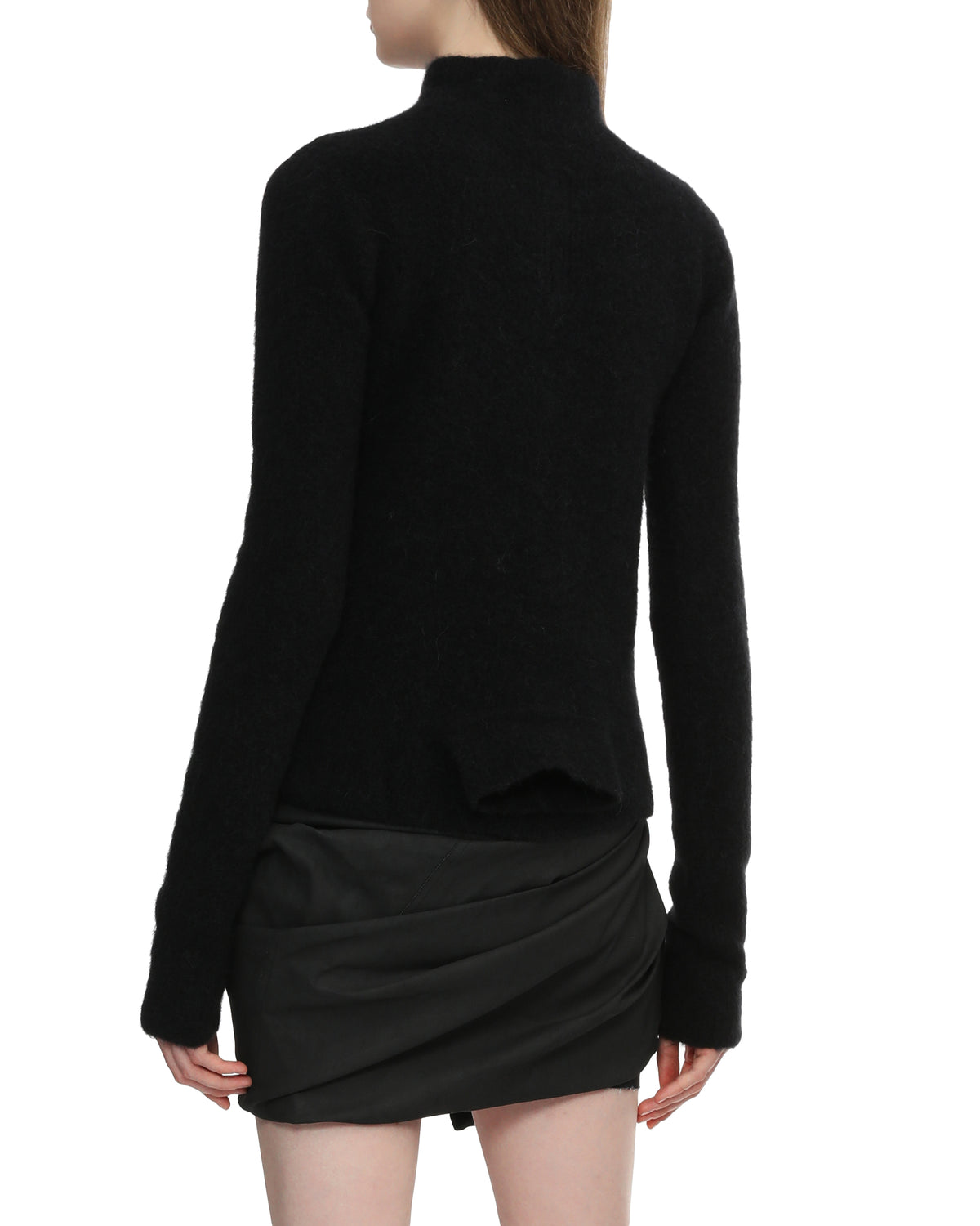 Turtleneck knit top