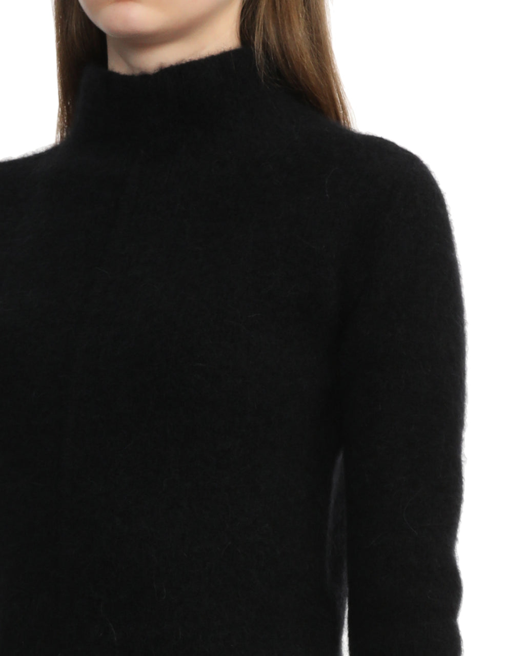 Turtleneck knit top