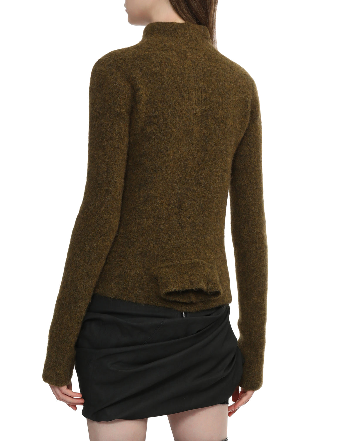 Turtleneck knit top