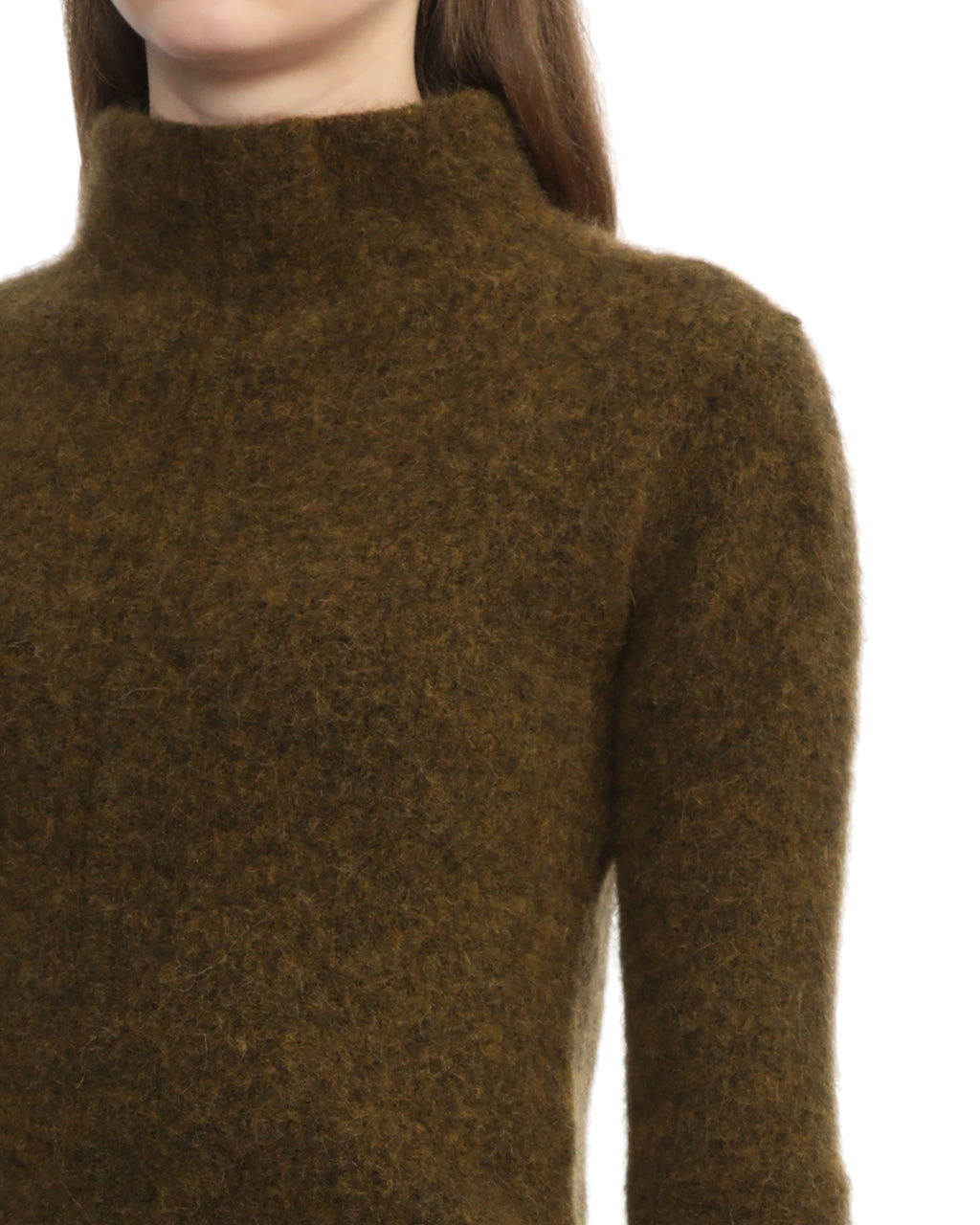 Turtleneck knit top