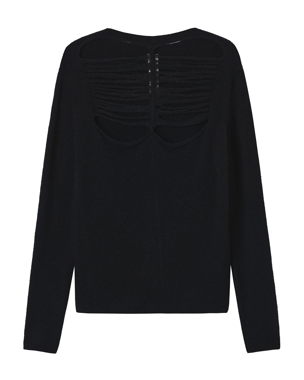 Cut-out sweater