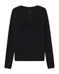 Cut-out sweater