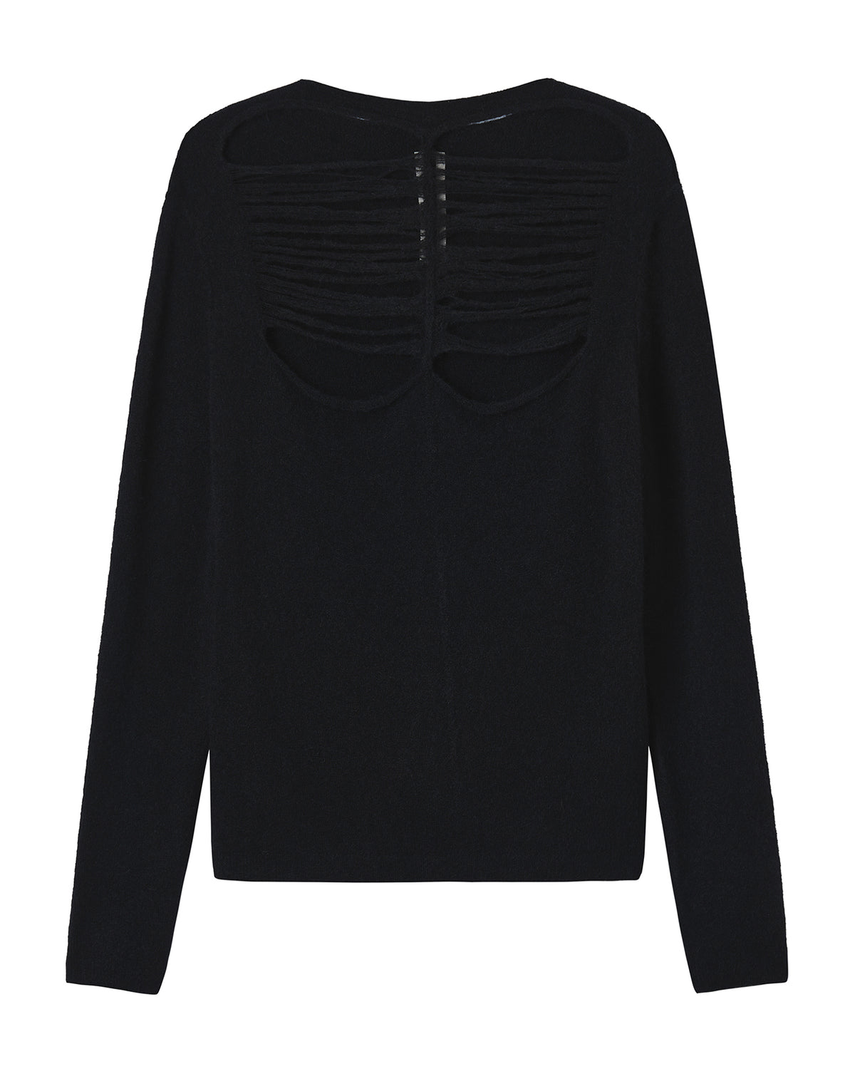 Cut-out sweater
