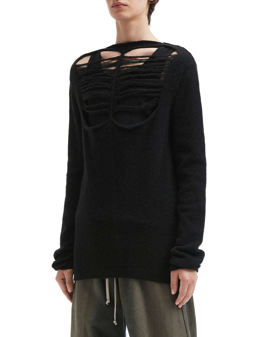 Cut-out sweater