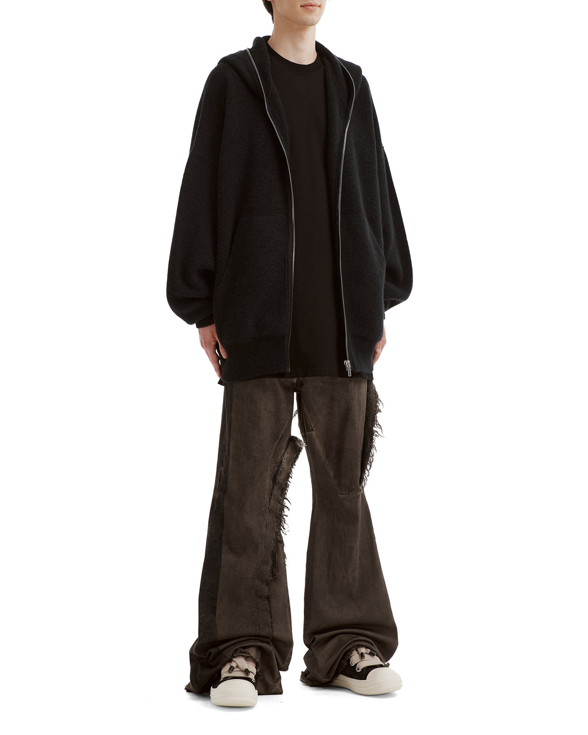 Hooded zip jacket