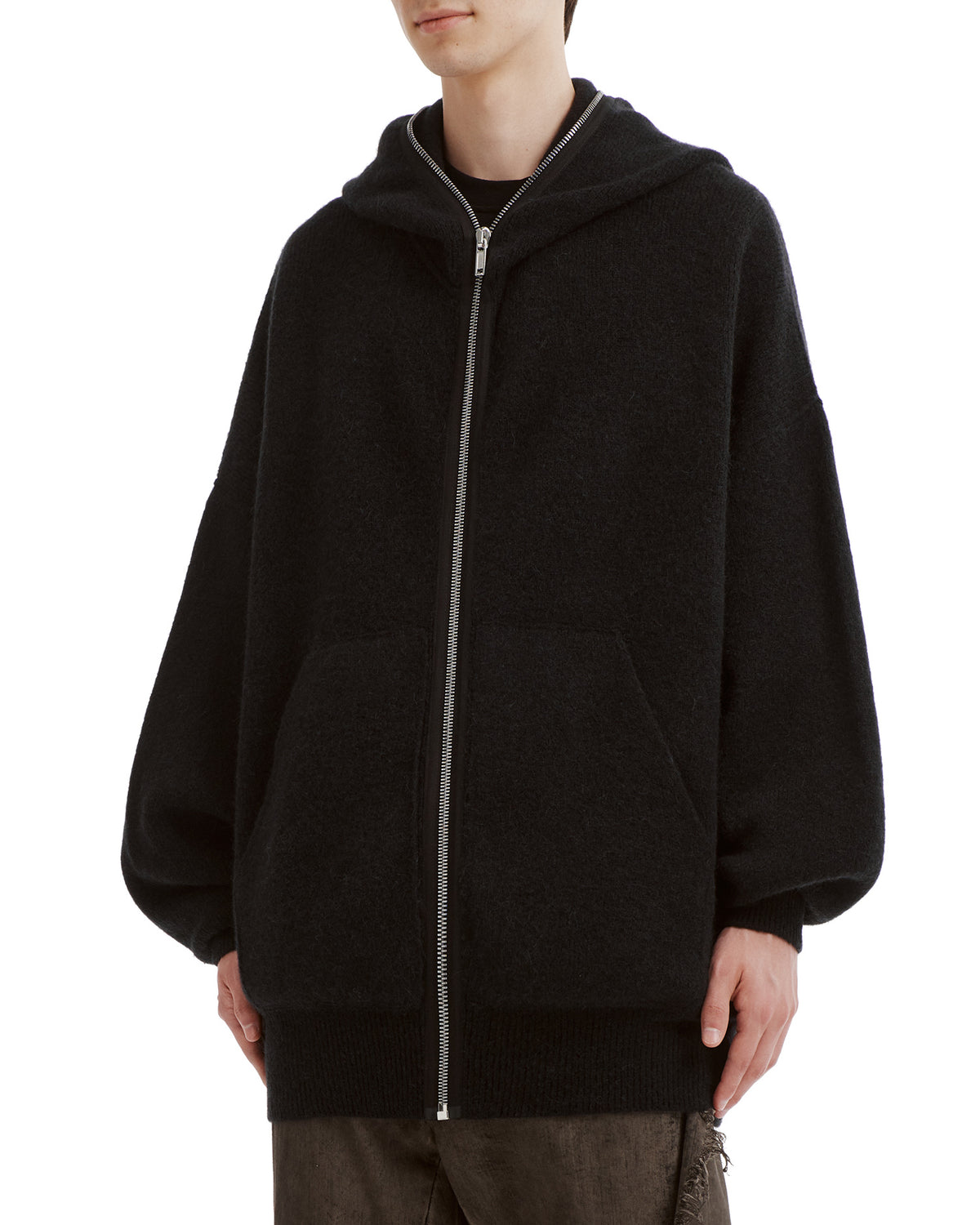 Hooded zip jacket