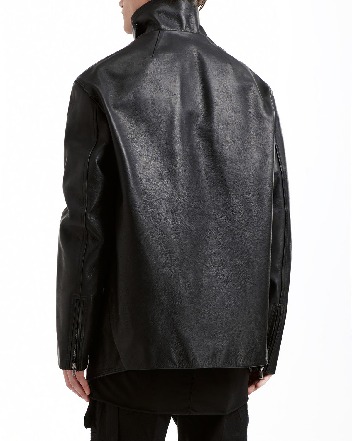 Asymmetric zip jacket