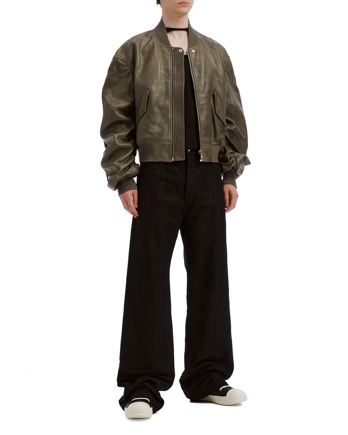 Secchia cropped flight jacket