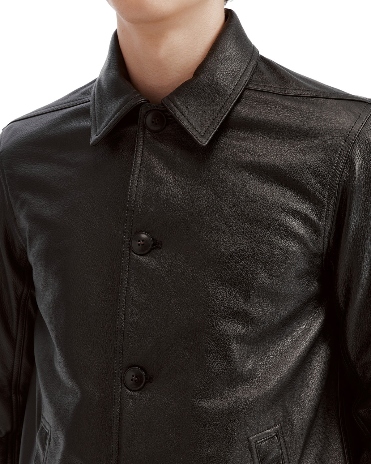 Buttoned Brad jacket