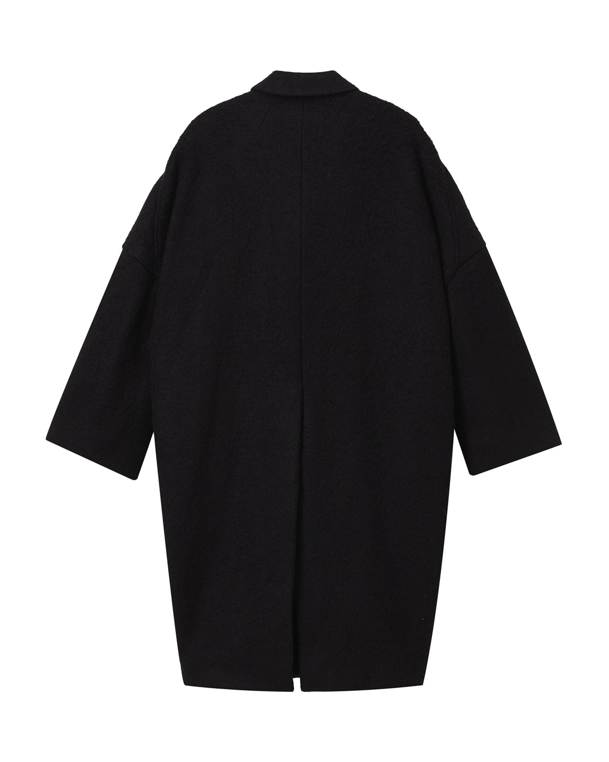 Loose mid-length coat