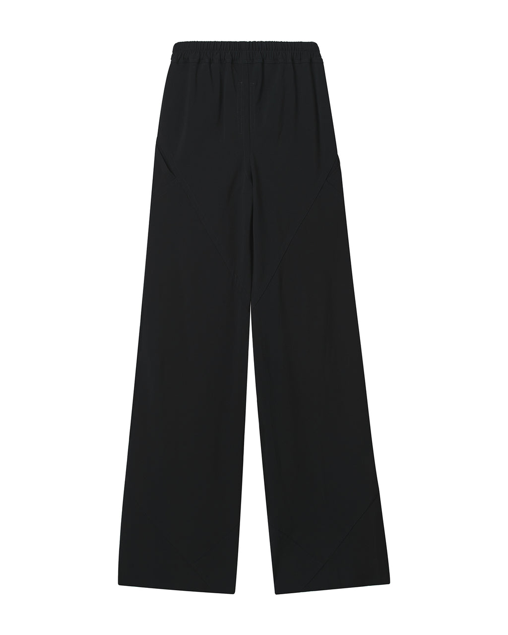 Drawstring wide leg pants