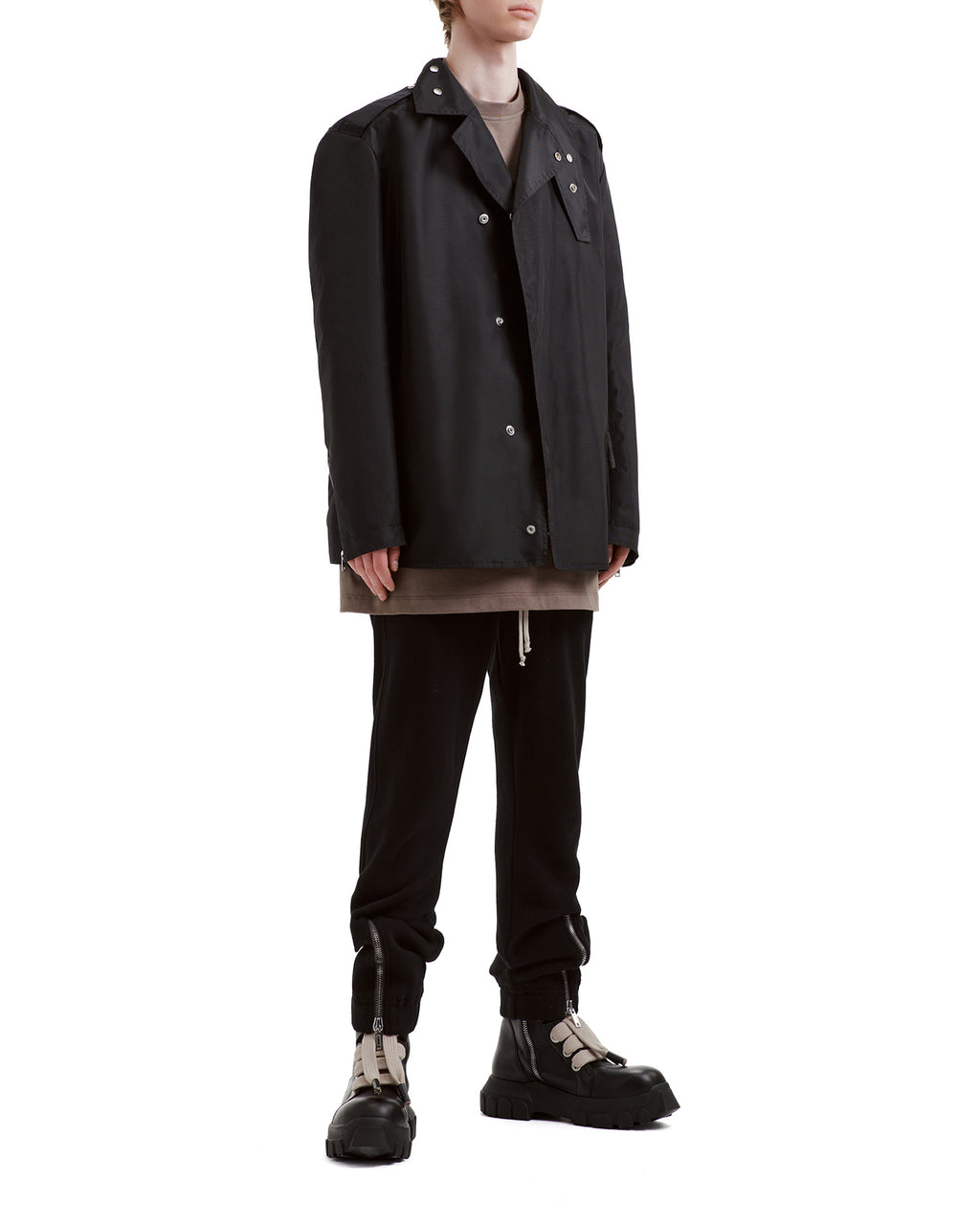 Zip-hem pants