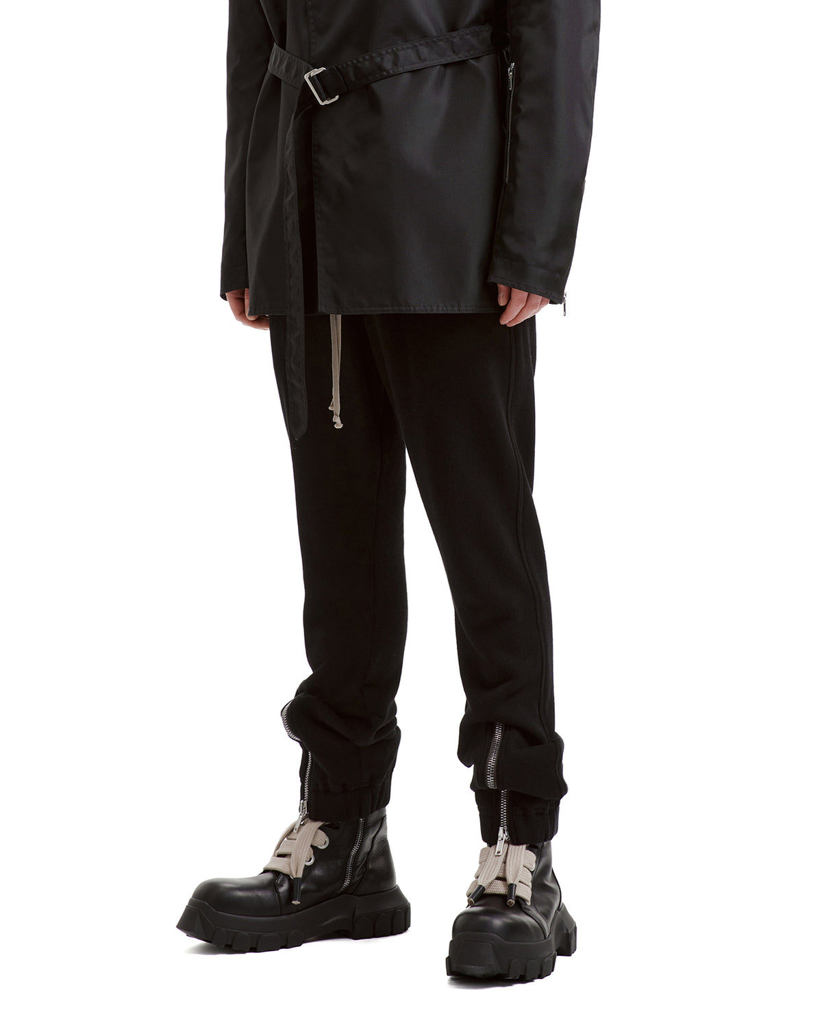 Zip-hem pants