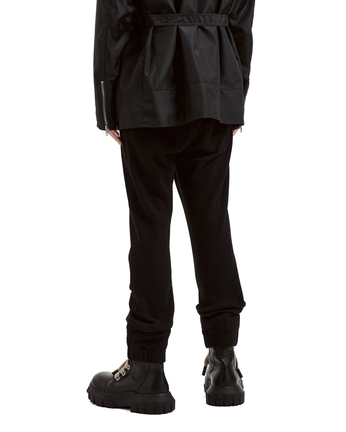 Zip-hem pants