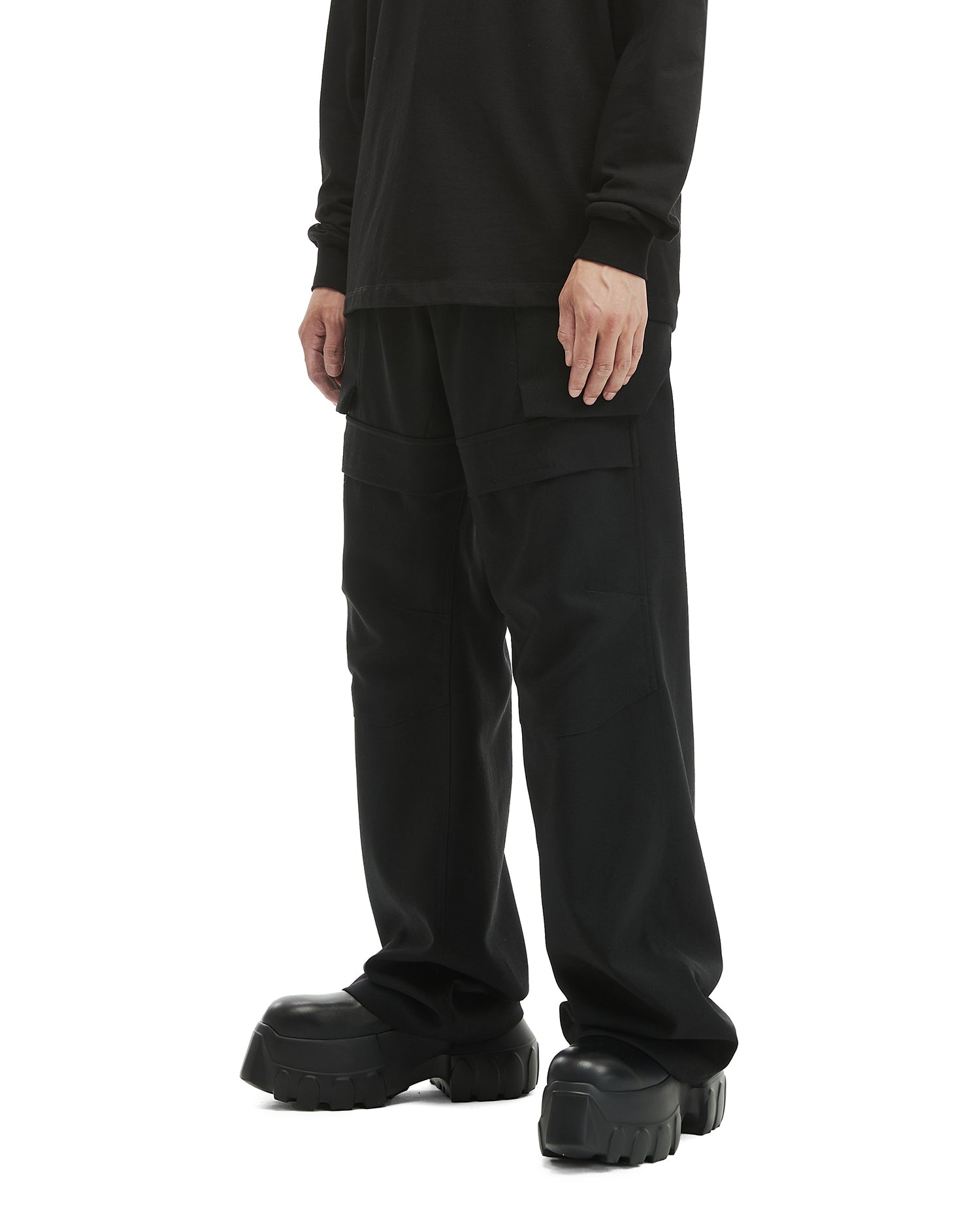 Patch pocket pants