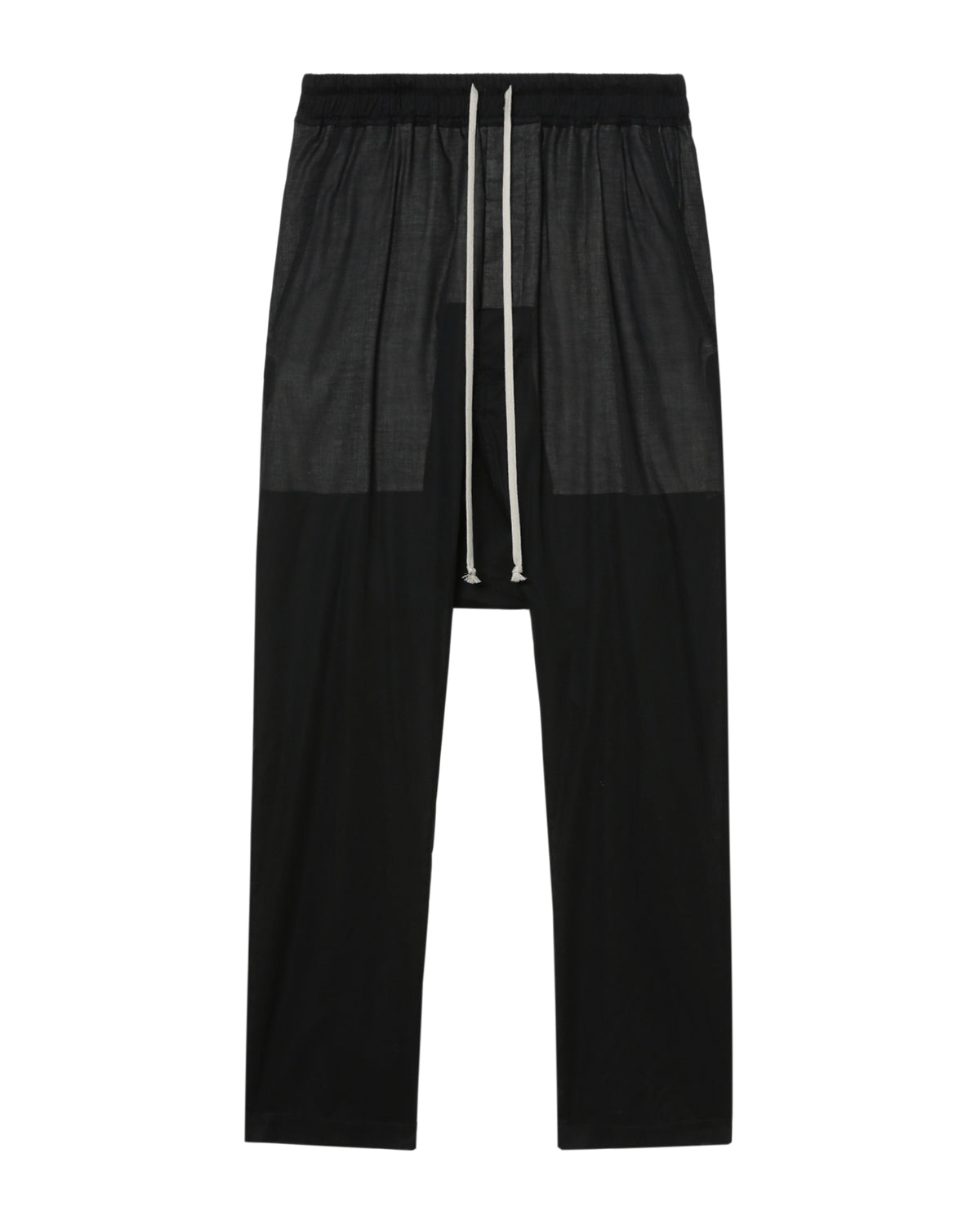 Drop crotch trousers