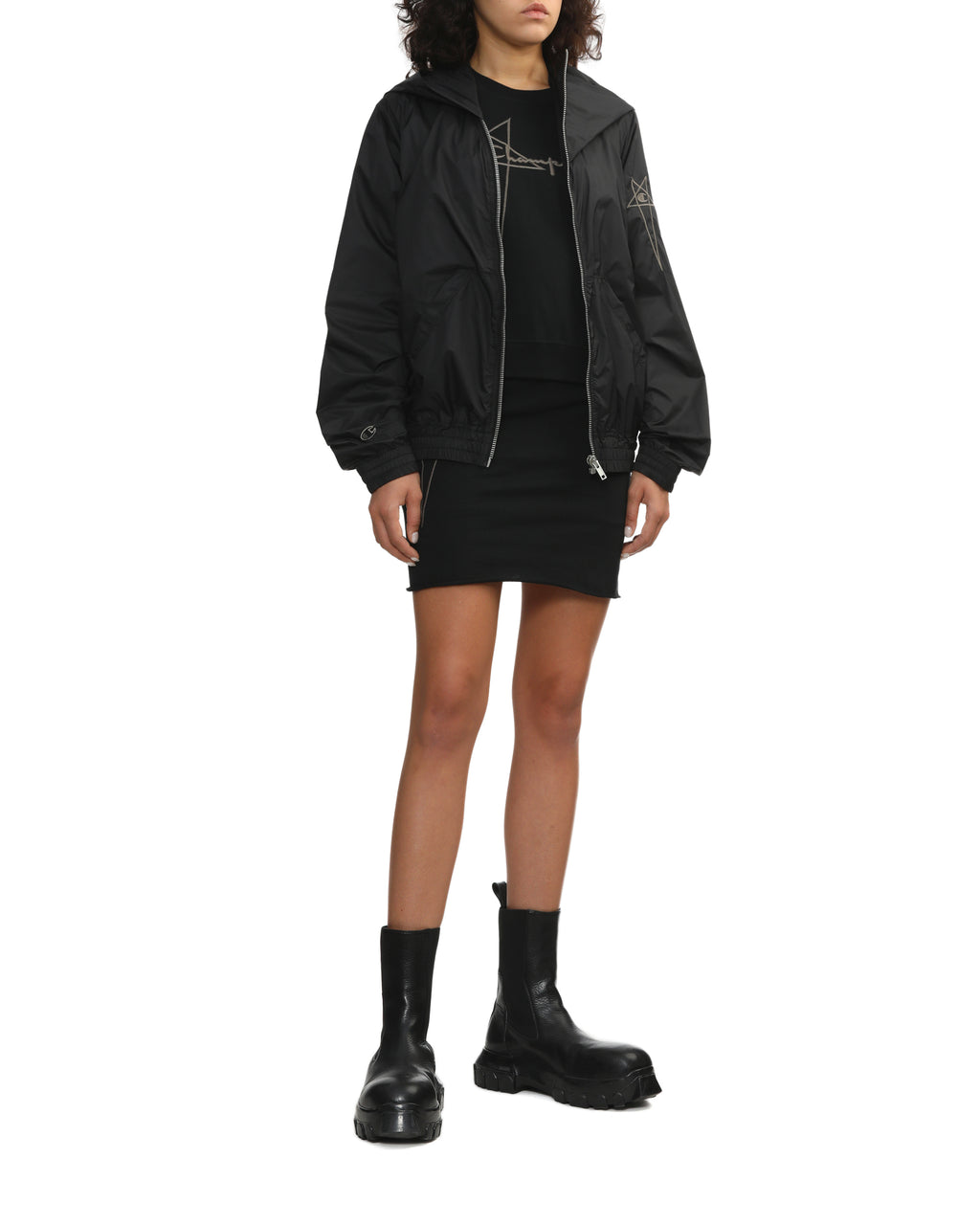 X Champion elasticated logo-waistband skirt