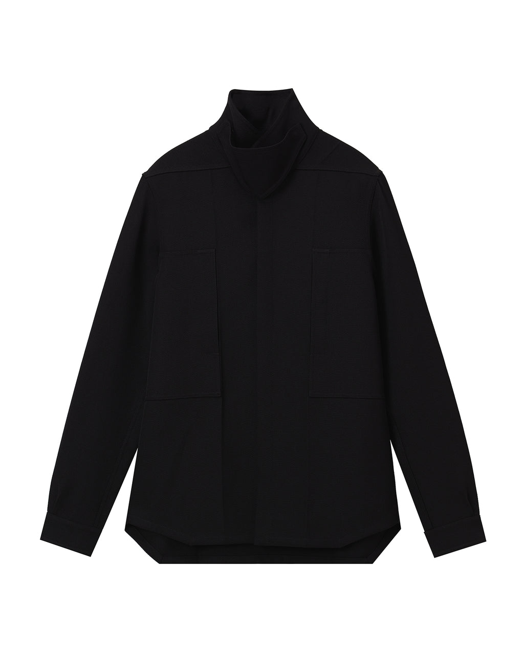 High neck shirt