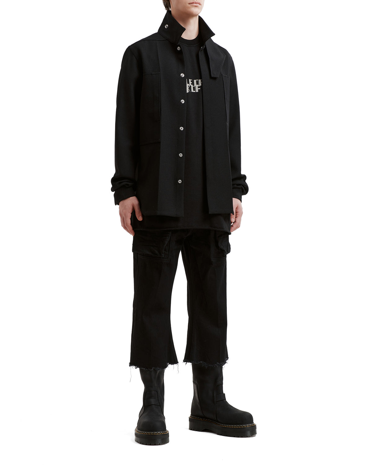 High neck shirt