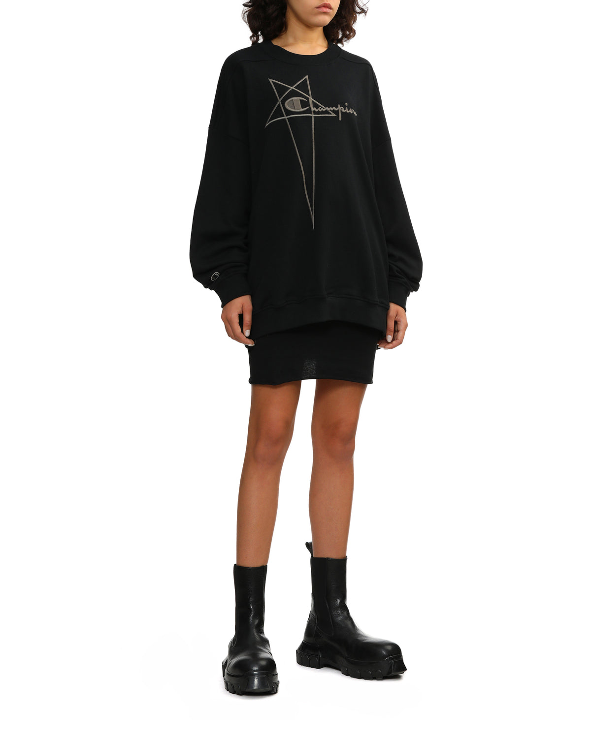 X Champion logo sweater