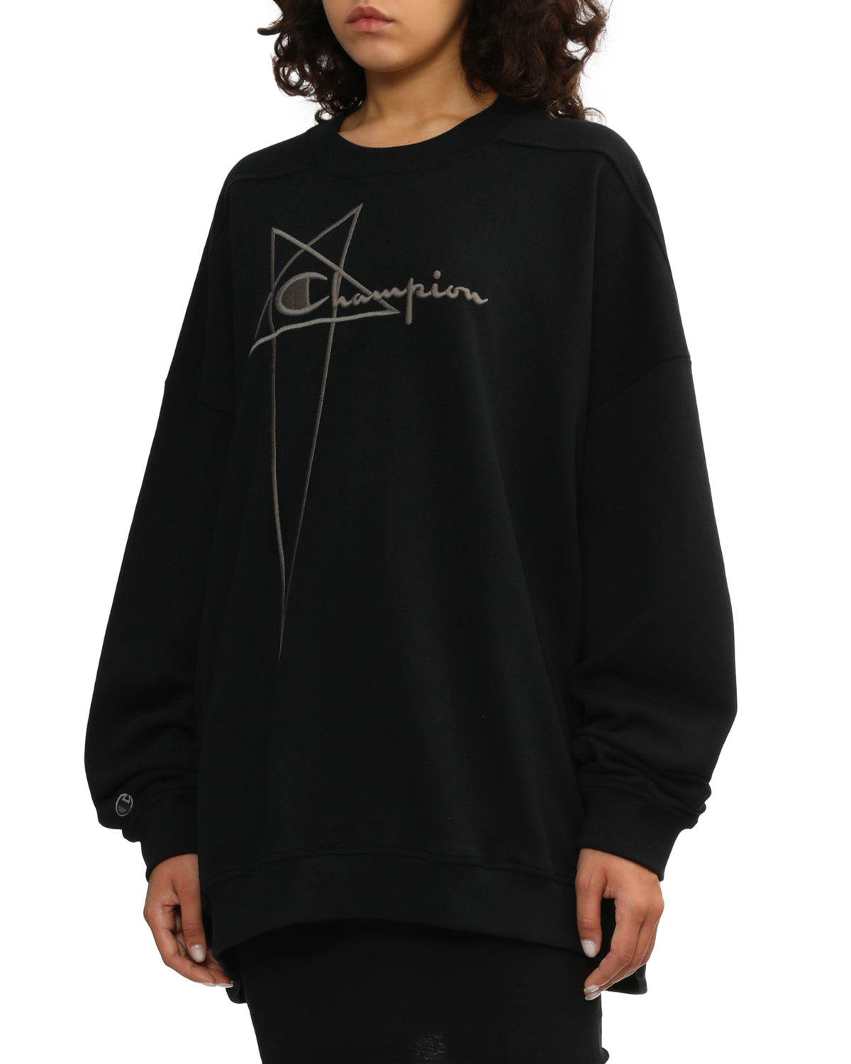 X Champion logo sweater