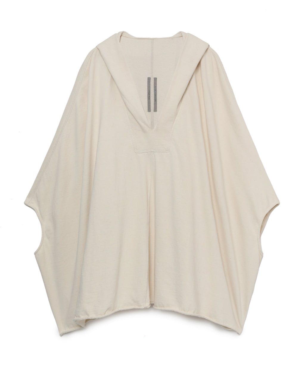 Hooded poncho top