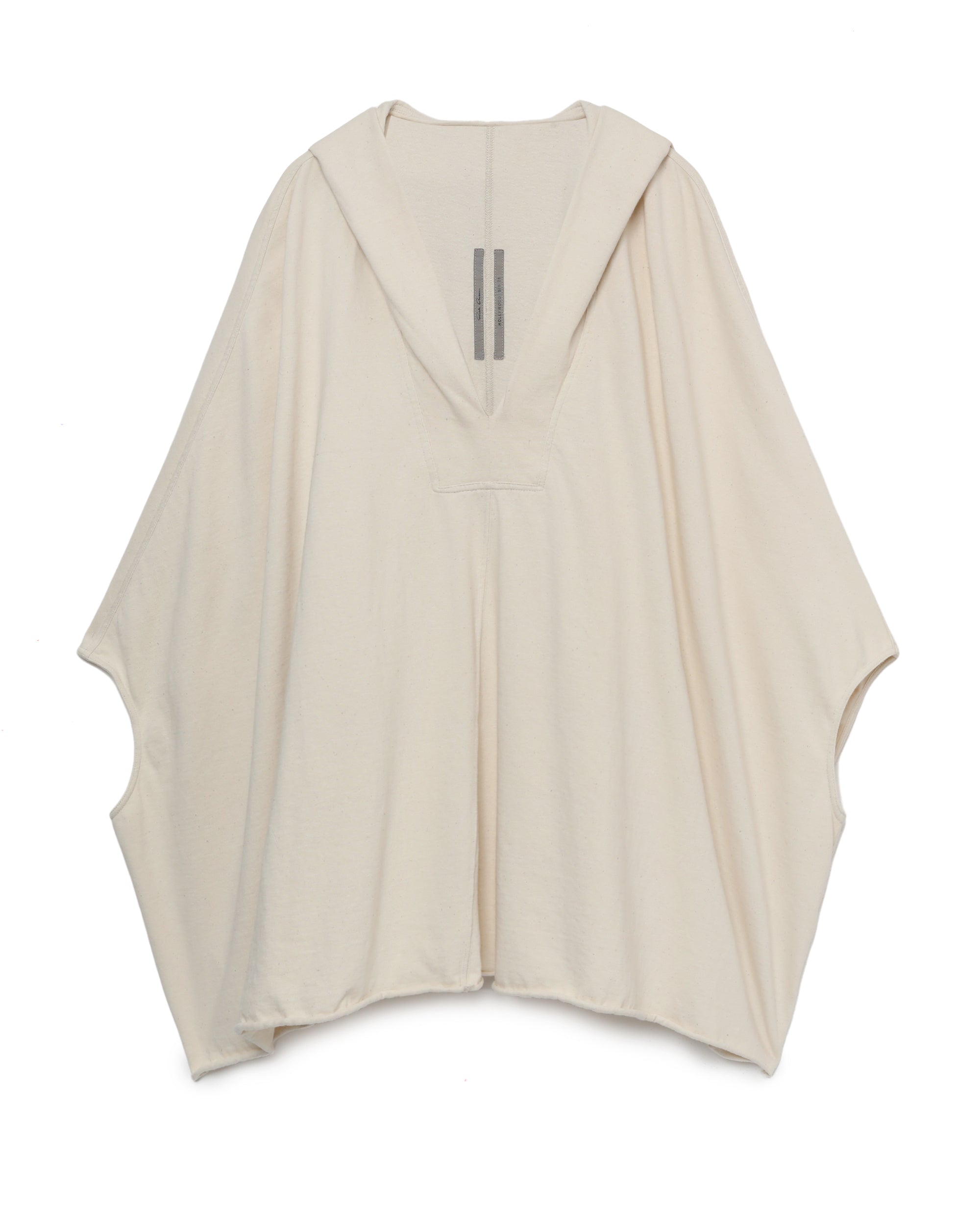 Hooded poncho top