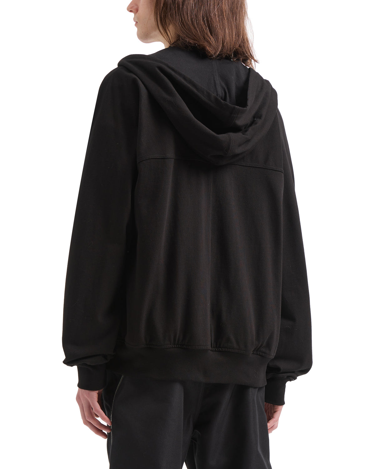 Zip hooded jacket