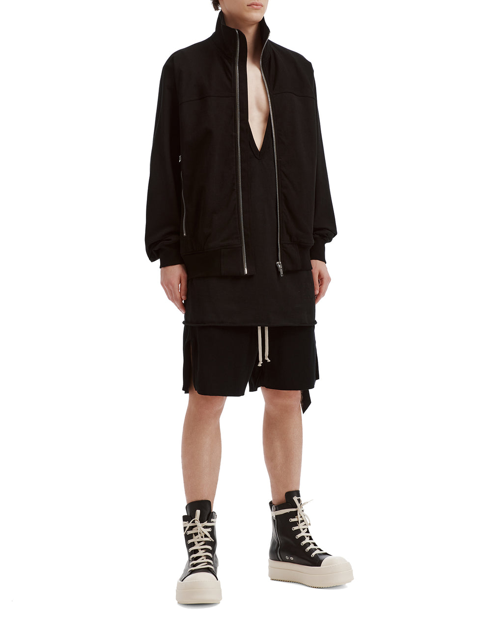 Zip-front jogger jacket