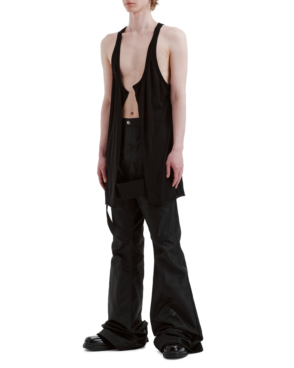 Open pony tank top