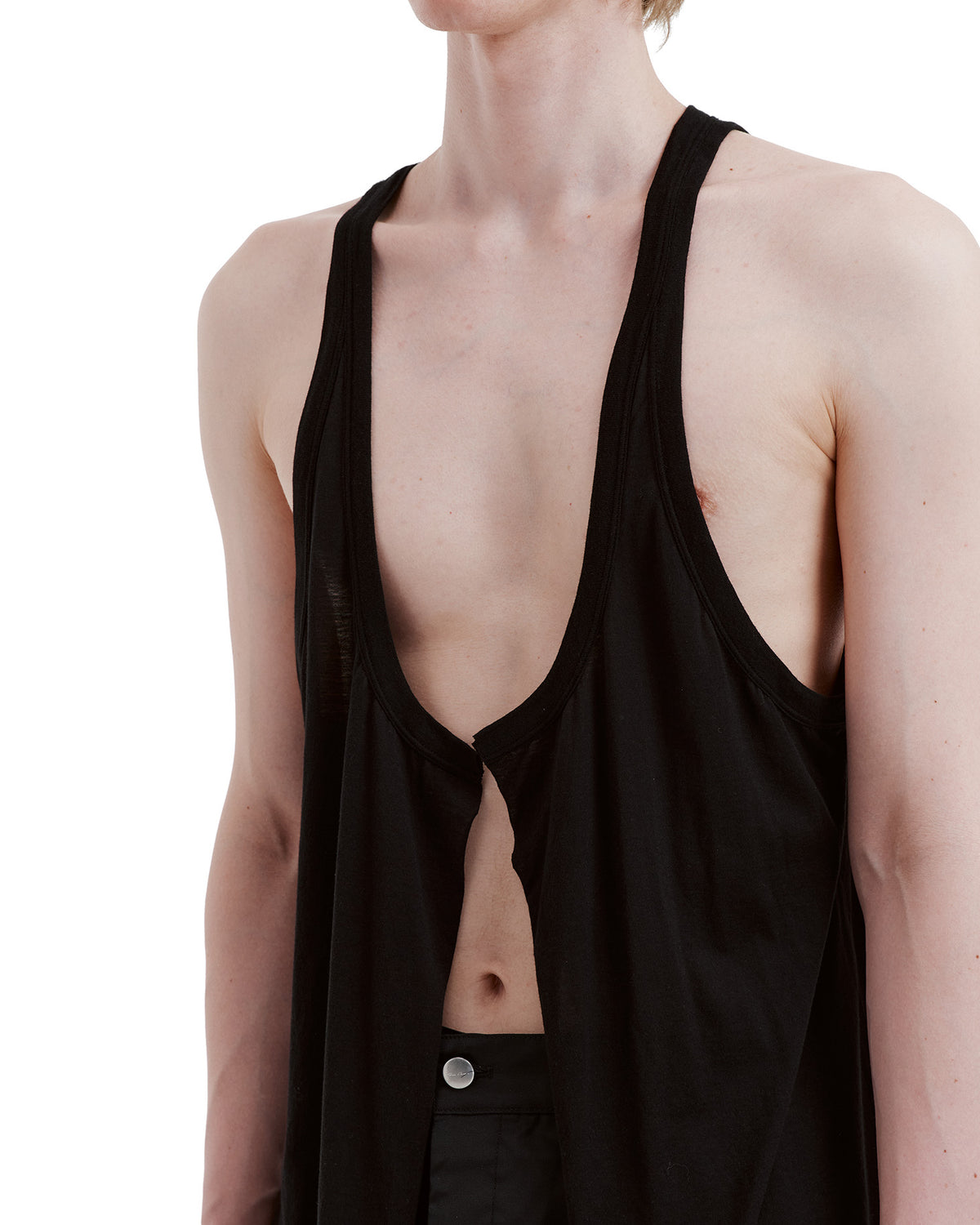 Open pony tank top