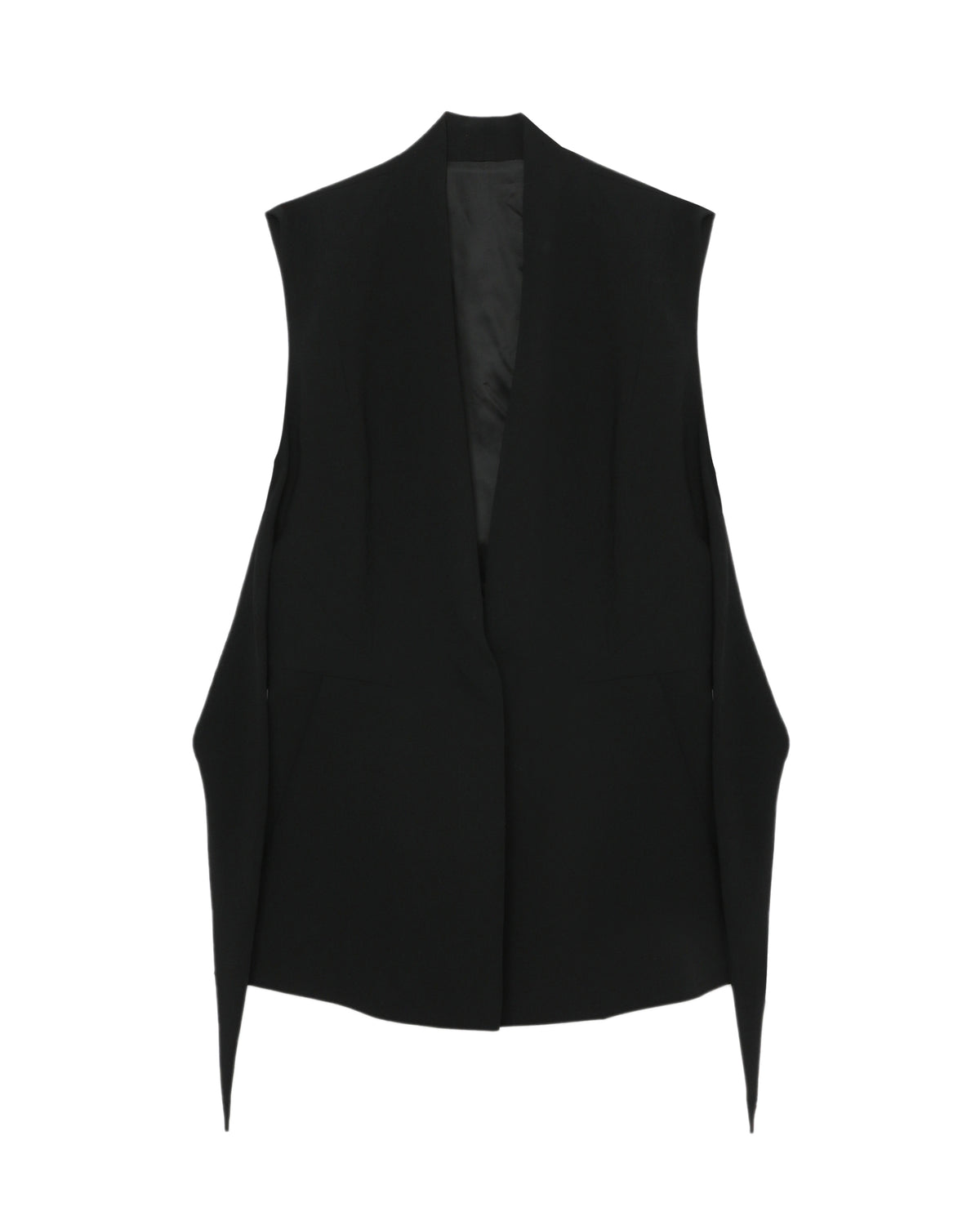 Sleeveless blazer