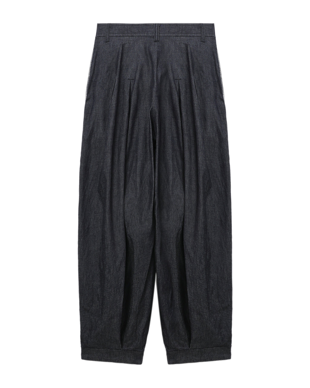 Pleated jeans
