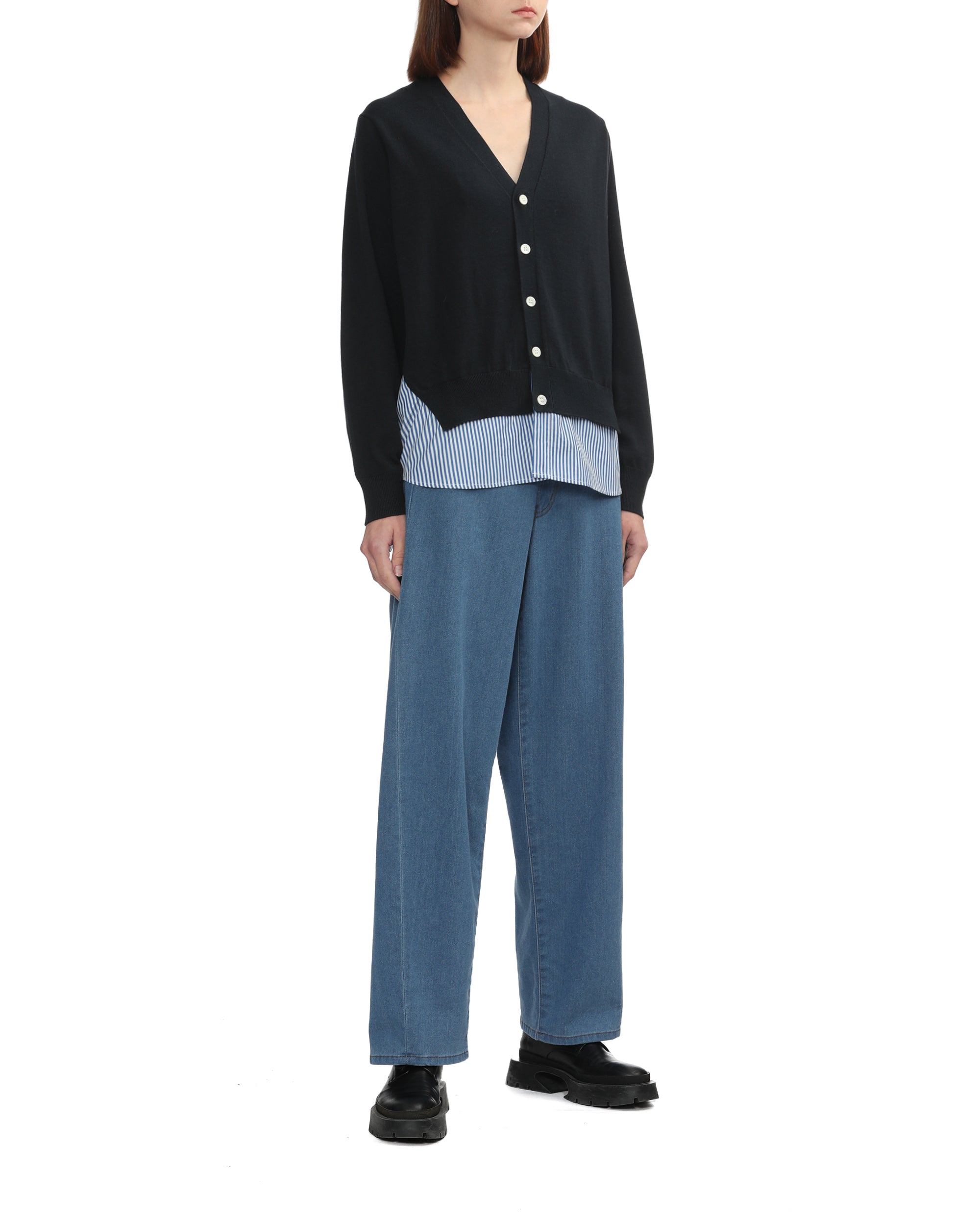 Straight cut pants