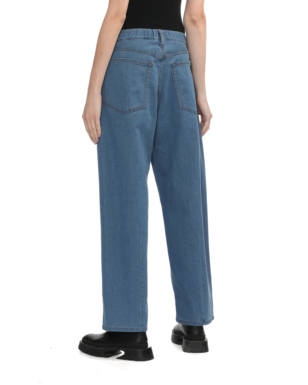 Straight cut pants