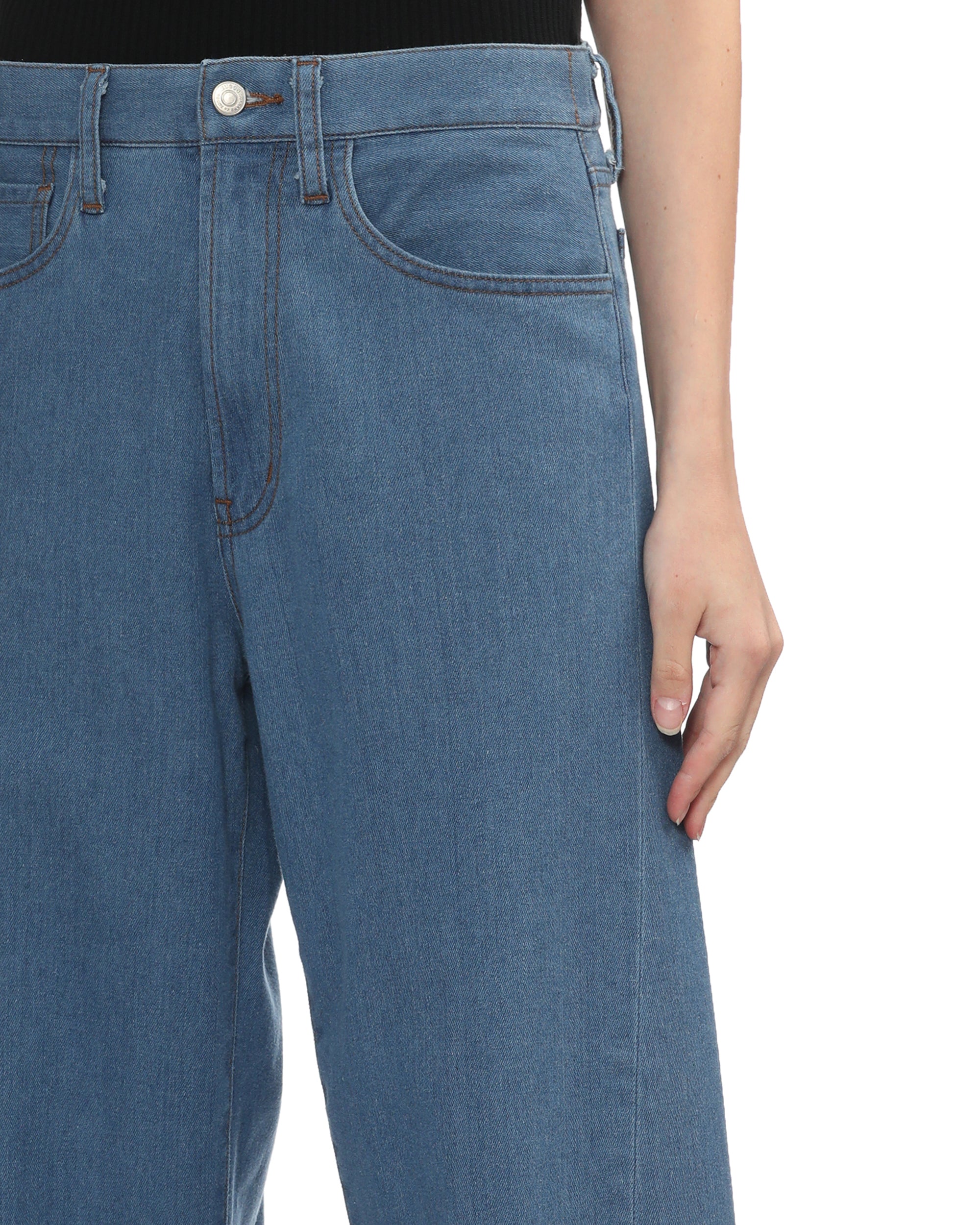 Straight cut pants